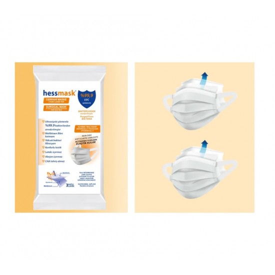 MELİS MENTBLOWN TEKLİ POŞETLİ MASKE 